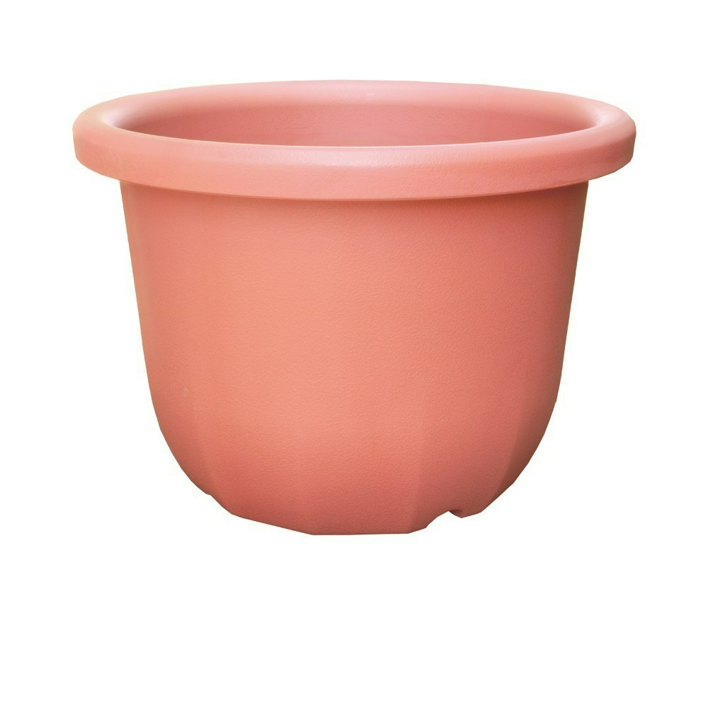 速達園藝 299全館免運 仿陶圓盆 MIT 家庭 蔬菜 水果 花卉 香草 蘭花 多肉 木本 移植 換盆 花盆-規格圖2