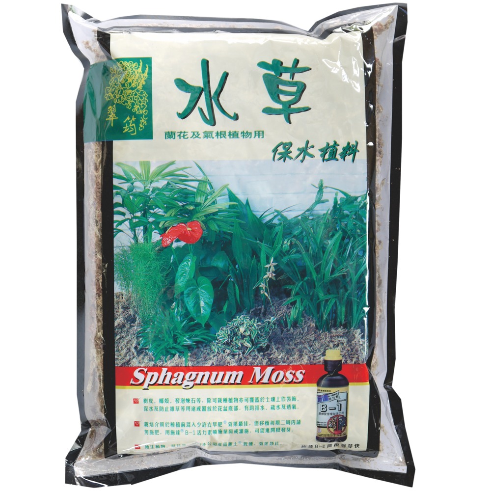 速達園藝 299全館免運 水草 水苔 蘭花 氣根 介質 水耕 煉石 栽培 園藝 小品 盆栽 植栽 國蘭 蝴蝶蘭-規格圖2