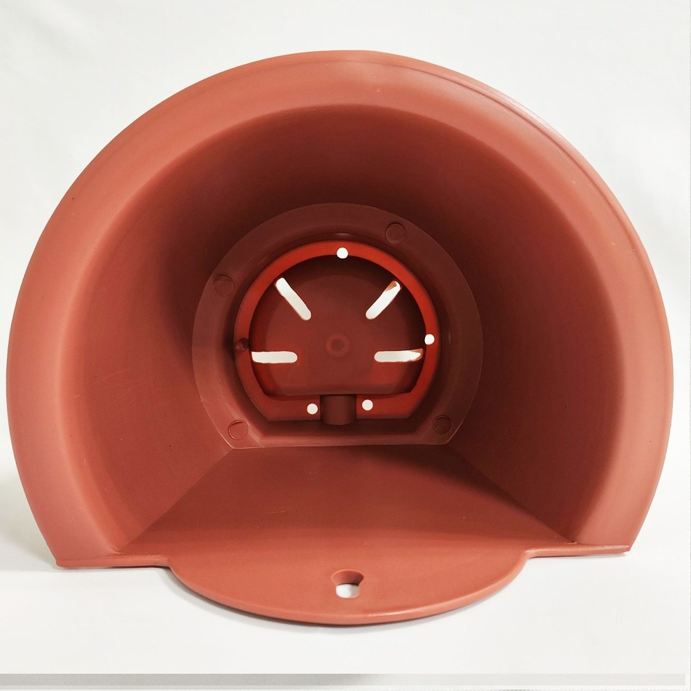 速達園藝 299全館免運 壁盆 紅 黑 白 壁掛 植栽  垂藤 多肉植物 觀葉盆 開花植物-規格圖1