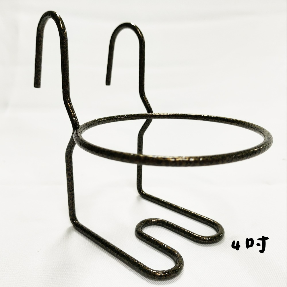 速達園藝 299全館免運 鐵窗掛勾 陽台架 垮距 3cm 古銅色 粉體烤漆 不生鏽 MIT 鐵架 壁掛 花架-規格圖2