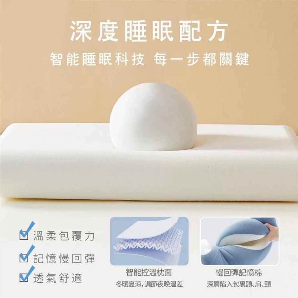 廠商現貨💤睡得香💤冰冰涼零壓雙芯雲朵枕-細節圖2