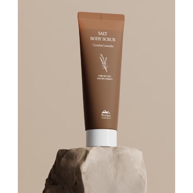 廠商現貨韓國BATHPA 天然澳洲海鹽沐浴磨砂膏系列 250ml 綠茶草根香-細節圖3