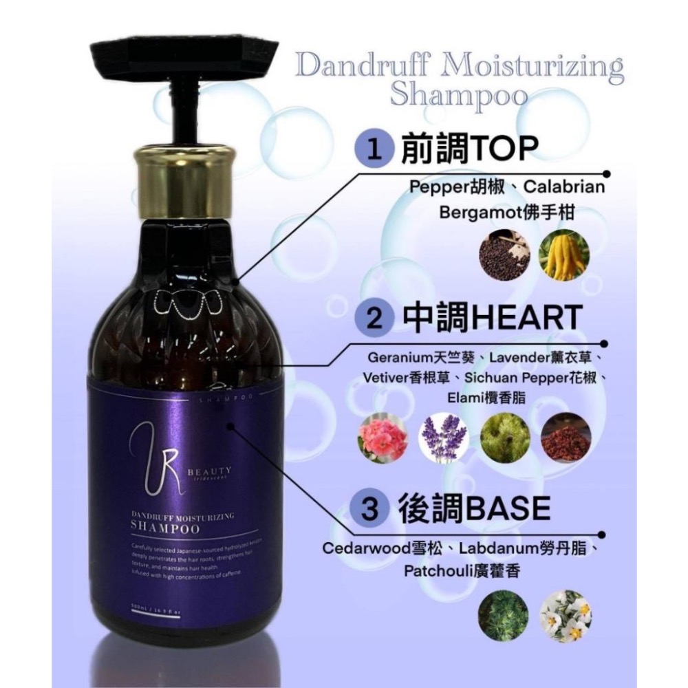 廠商現貨德國原廠飛機直送Caffeine知名品牌 咖啡因洗髮精 德國髮藝 500ml A款 UR燙染修護洗髮精(粉)-細節圖4