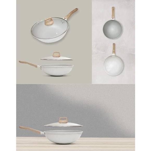 廠商現貨👑【義大利 FRANCASINO】巴洛克感溫不沾鍋 32cm-細節圖5