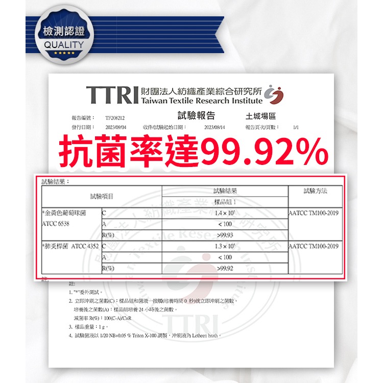 現貨【Hilton 希爾頓】99.9%抗菌石墨烯健康能量被1.8KG-細節圖11