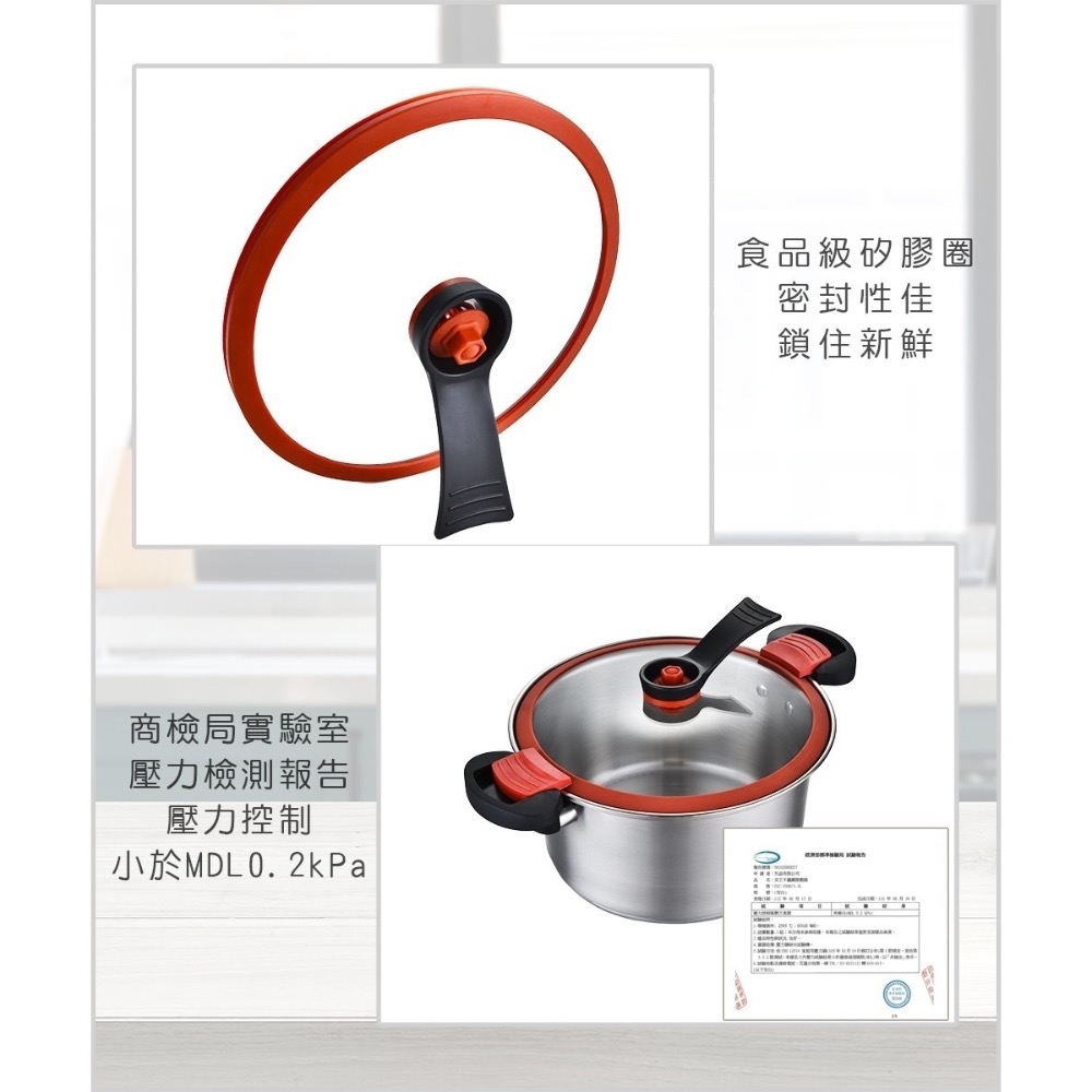 廠商現貨【日本Oichan】女王不鏽鋼微壓鍋 3.5L-細節圖4