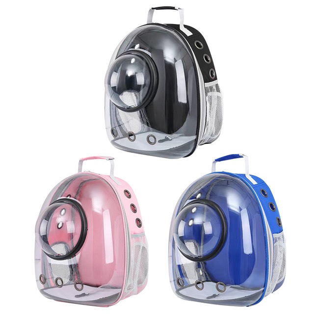 現貨 【有熊出沒】3D太空艙透氣寵物包/寵物外出籠/全景透明寵物包/寵物背包/三色任選-細節圖8