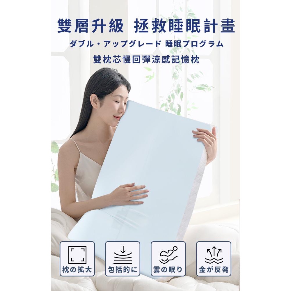 現貨 【Hilton 希爾頓】雙枕芯沉睡記憶枕-細節圖7