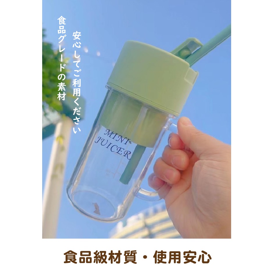 現貨JUSTCOOK 廚藝寶304不鏽鋼六刀把手馬克榨汁機/隨身果汁機-細節圖3