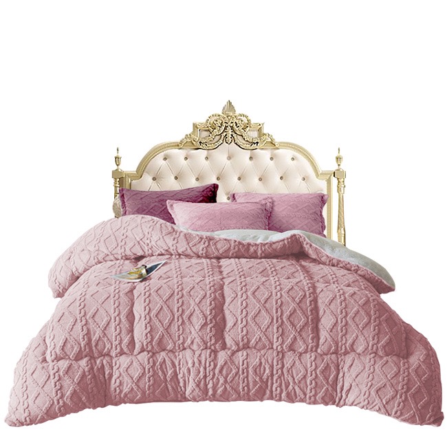 現貨 【FlowerButterf 法蝶】塔芙絨健康人參被2.5Kg/芋粉紫-細節圖10