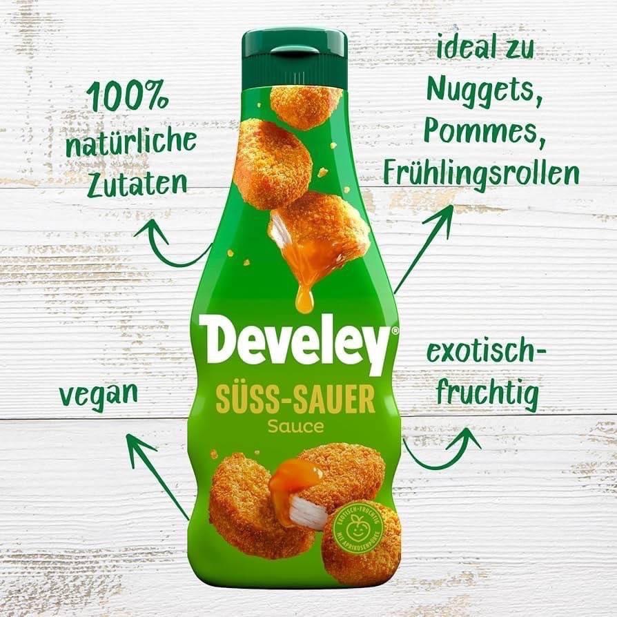 廠商現貨德國 Develey 德威利 經典款-麥當當Mc 糖醋醬 250ml【新包裝】-細節圖2