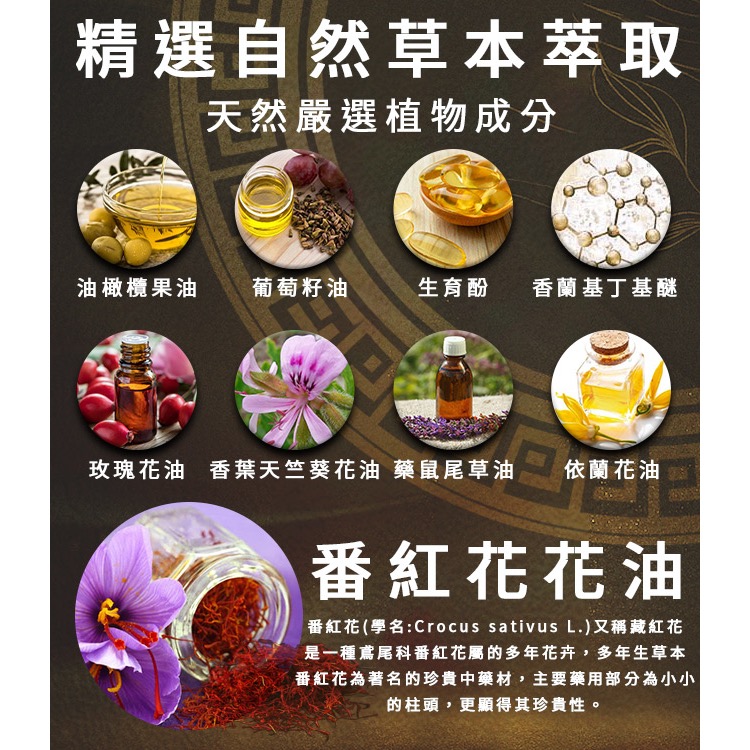 現貨 【寶芝林】藏紅花遠紅外線精油50ml/一罐-細節圖3