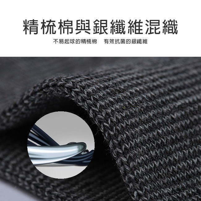 現貨 【Hilton希爾頓】量子銀纖維石墨烯防菌除臭船型襪/2色-細節圖3