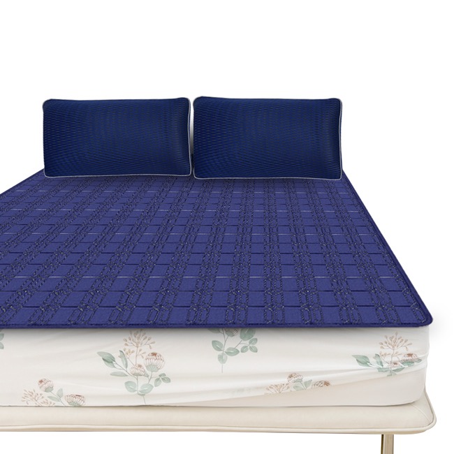 現貨銀纖維石墨烯乳膠酷涼薄床墊/雙人-細節圖4