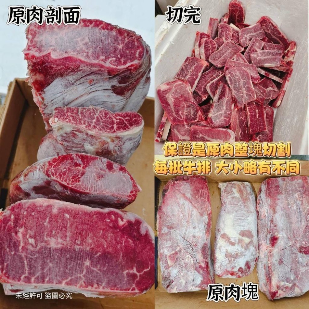 長期供應 澳洲穀飼嫩肩里肌牛排30-40包倍數免運，不散賣-細節圖4