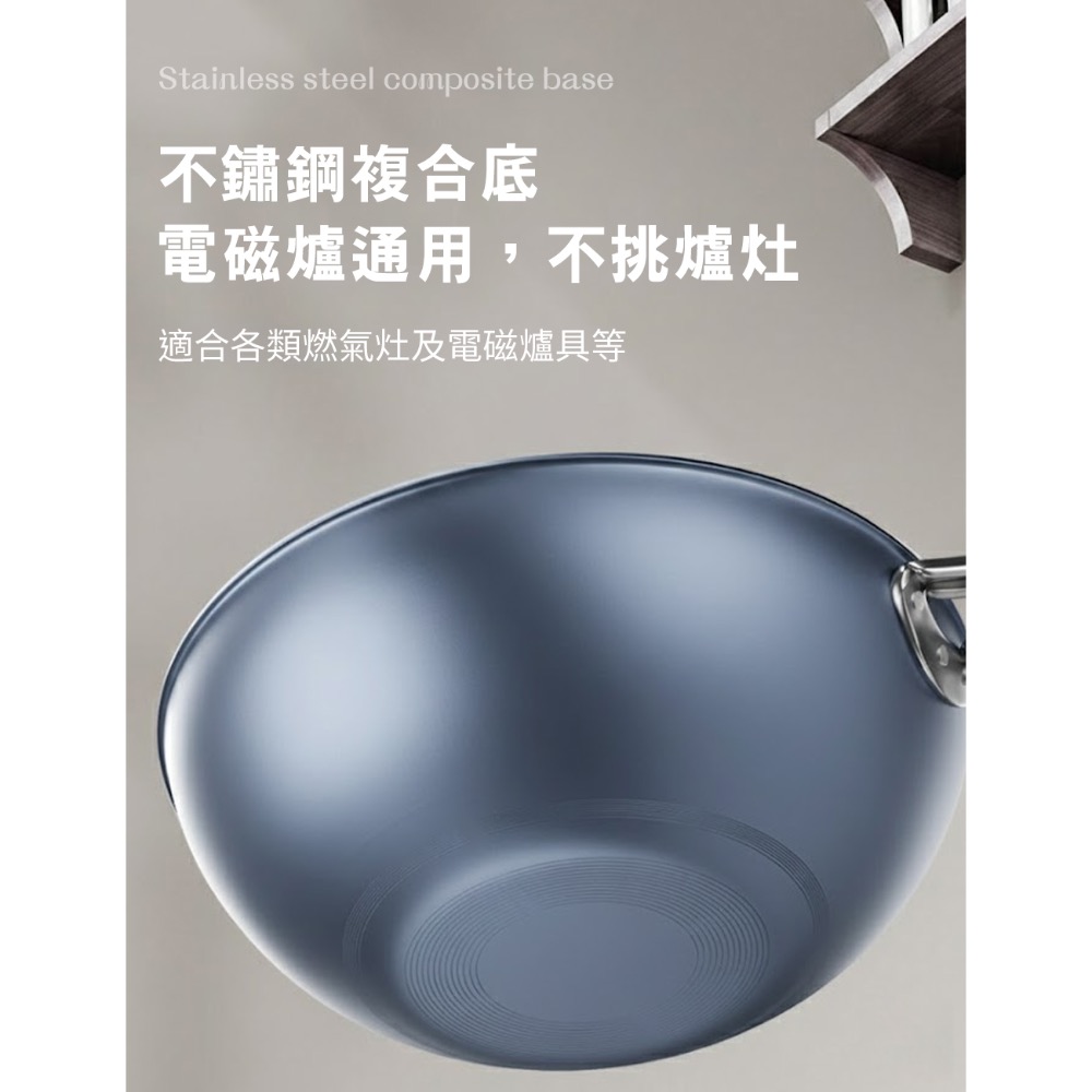 現貨 有鈦不沾炒鍋32cm+蓋-細節圖4