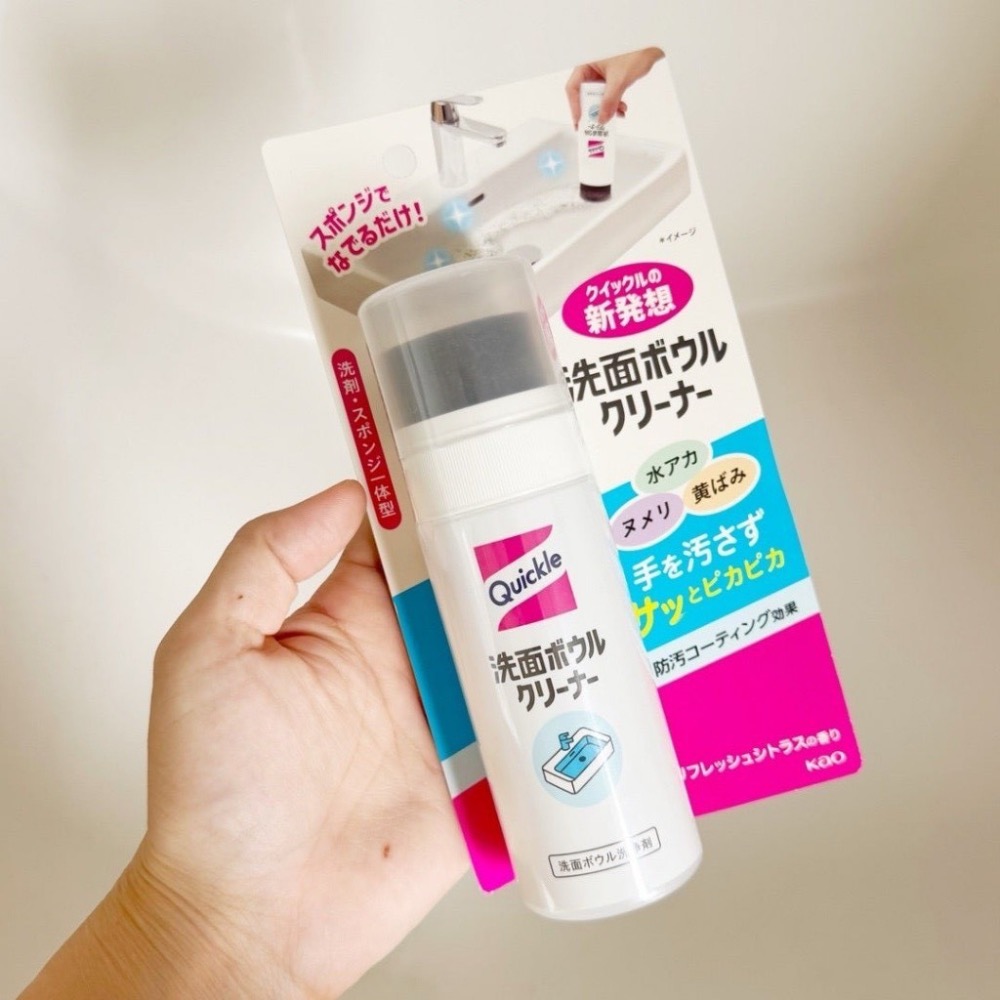 廠商現貨日本 Kao 花王 Quickle 洗手台清潔劑 100ml-細節圖2