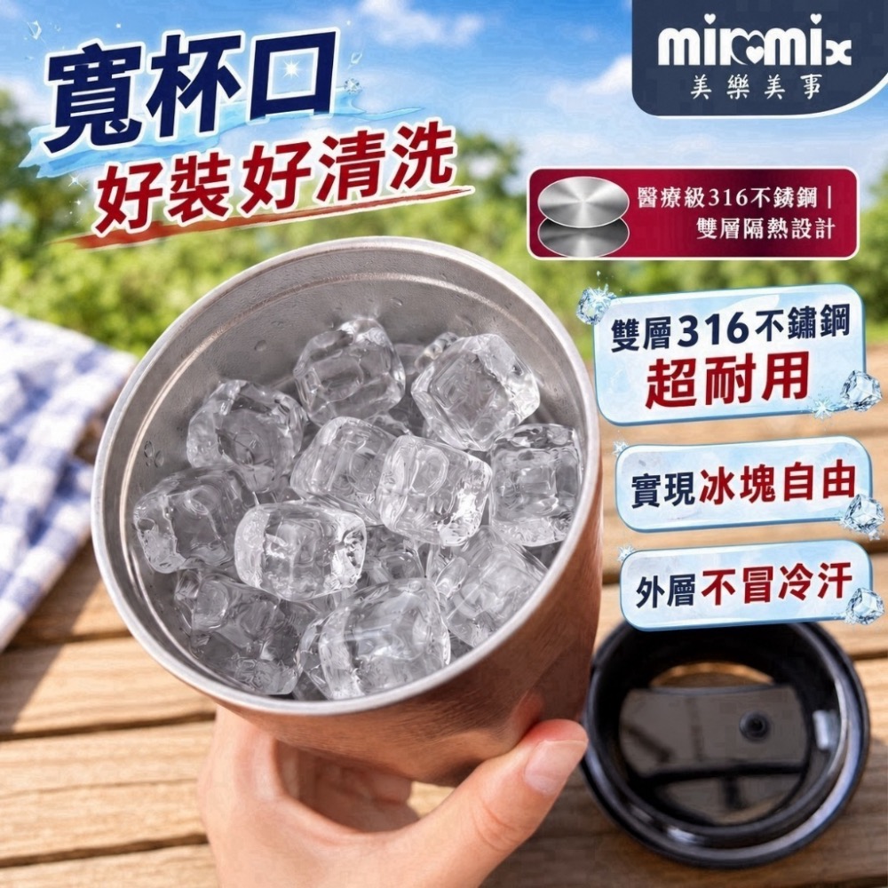 廠商現貨專櫃等級Milomix-帶品牌盒裝出貨🔥316頂級不鏽鋼「暴力可手提保溫杯」630ML#顏色隨機-細節圖8