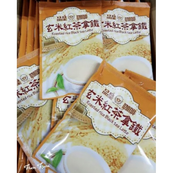 【品皇咖啡】 玄米紅茶拿鐵 | 3合1 | 量販盒(68入) | 營養滿分 | 早餐飲品-細節圖2