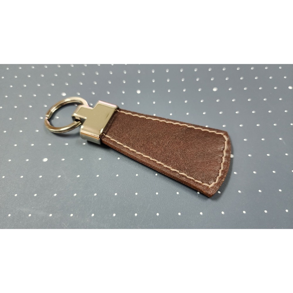 手工植鞣革鑰匙圈｜簡約質感風-規格圖1