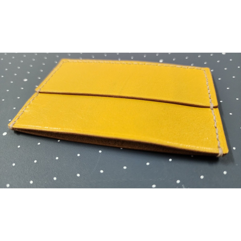 手工皮革卡片夾-細節圖2