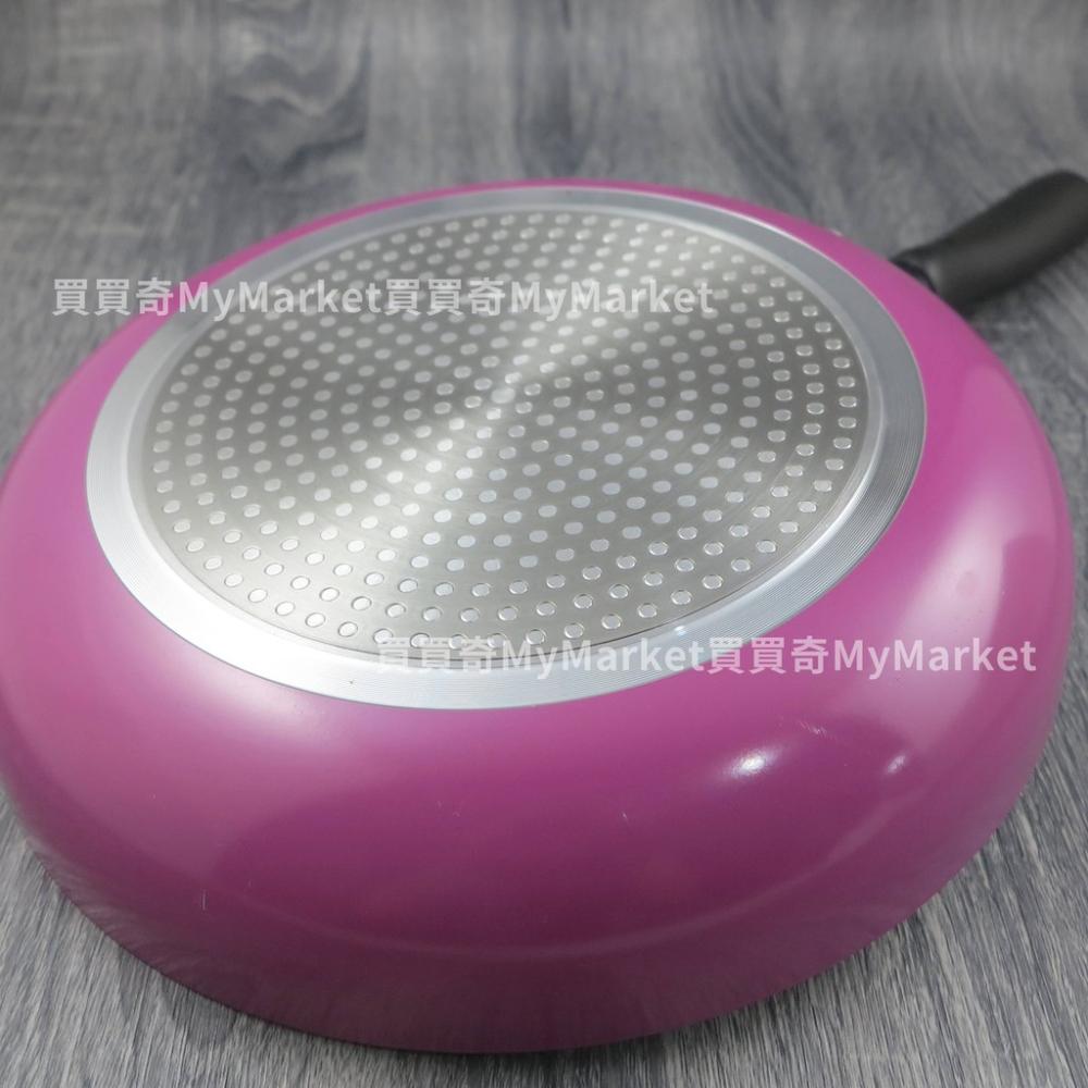 🌟台灣製🌟平煎鍋 平底鍋 不沾平底鍋 可用電磁爐 理想 品味日式  20 24 28 30 32CM-細節圖3