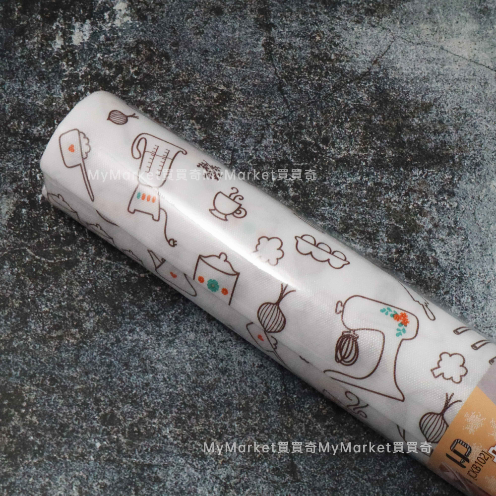 插畫風 印花 衣櫃墊 櫥櫃鋪墊 45*120cm 櫥櫃墊 抽屜墊 萬用墊 多用途鋪墊 防水墊 廚房防油污 抽屜 防潮墊-細節圖3