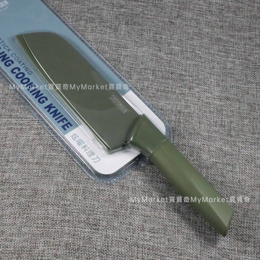 🌟野餐刀套組🌟料理刀 水果刀 三德刀 附刀鞘 切片刀 菜刀 切菜刀 露營刀具 安全刀 仙德曼 炫曜料理刀 KK603-細節圖2