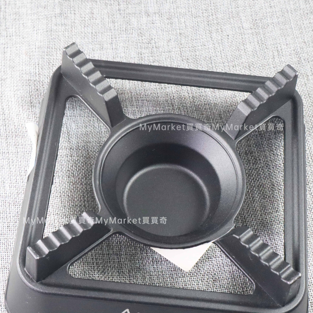 🌟酒精膏爐架🌟酒精爐 小火鍋 火鍋底座 酒精塊 輕便爐 燃料爐 小爐架 登山爐架 固體酒精 鋁合金 黑色 露營用品 煮水-細節圖2