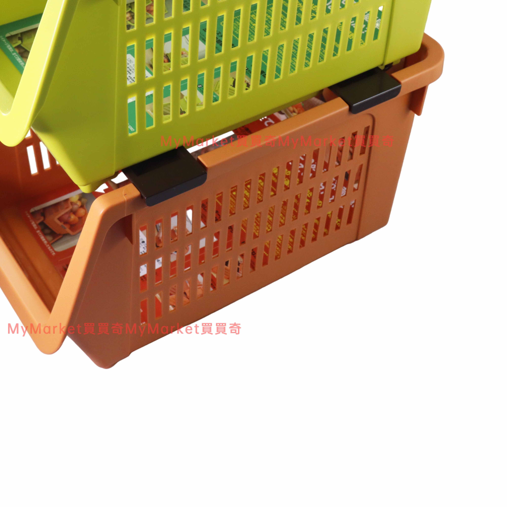 🌟日本製🌟可疊式 附滑輪 蔬果收納籃 廚房置物籃 廚房收納架 蔬果架 零食架 儲物架 置物架 蔬菜籃 水果籃 儲物籃-細節圖5