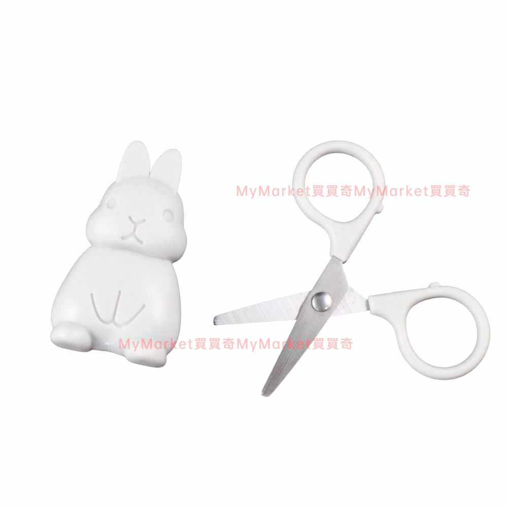 🌟磁吸設計🌟ECHO 磁鐵小兔剪刀 兔子造型 吸鐵式剪刀 磁吸剪刀 迷你剪刀 小剪刀 吸鐵式剪刀 小剪刀 冰箱貼剪刀-細節圖2