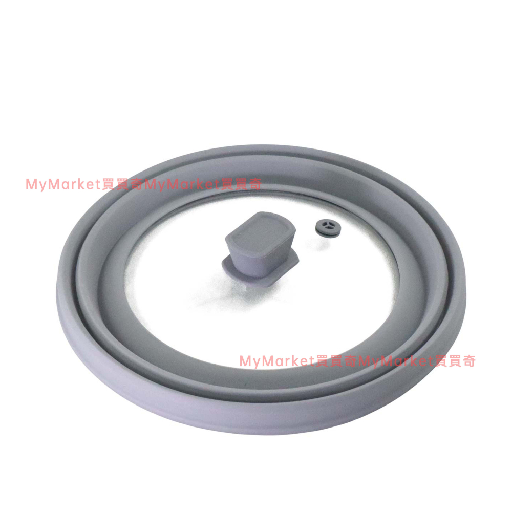 🌟可伸縮🌟QUASI 矽膠玻璃蓋 22/24/26CM 加高微波蓋 通用蓋 矽膠萬用蓋 鍋蓋 保鮮蓋 微波加熱蓋 食物罩-細節圖2