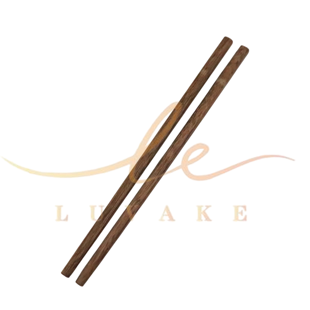 🌟隔日到貨🌟餐具 筷子 兒童筷 兒童餐具 皮久熊 純粹雞翅木兒童原箸18cm 環保筷 木筷 環保餐具 短筷 原木筷-細節圖3