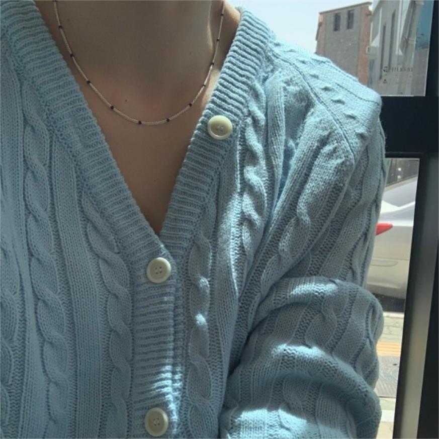 ins風珠珠簡約項鍊-規格圖3