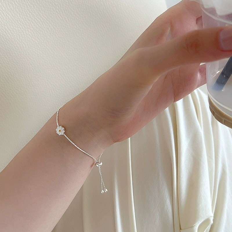 小雛菊花朵抽拉式手鍊-規格圖6