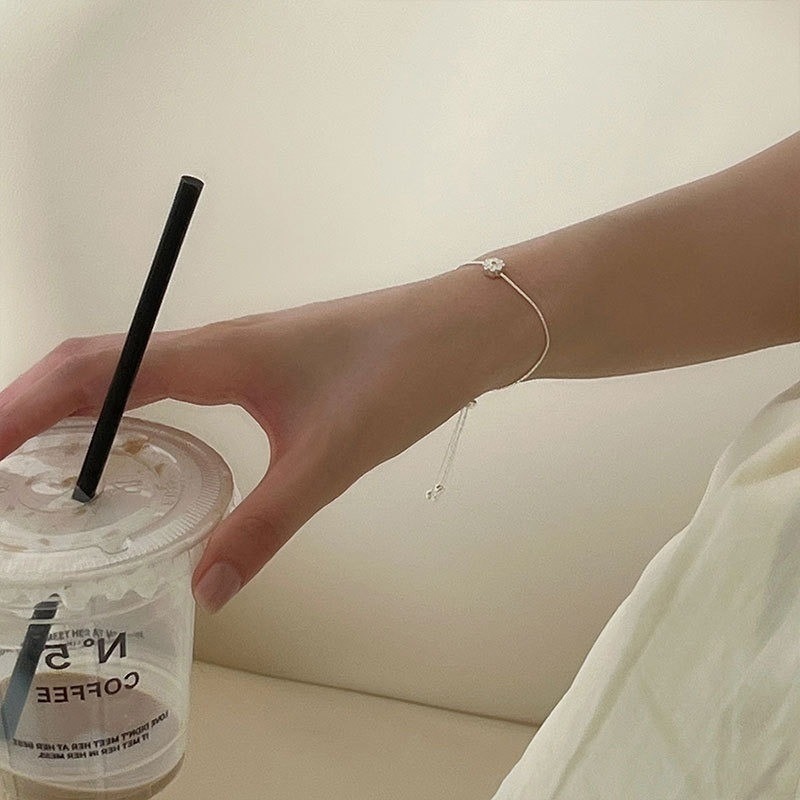 小雛菊花朵抽拉式手鍊-規格圖6