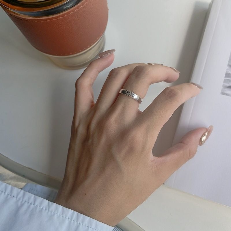 韓版Q版小狗開口戒-細節圖3