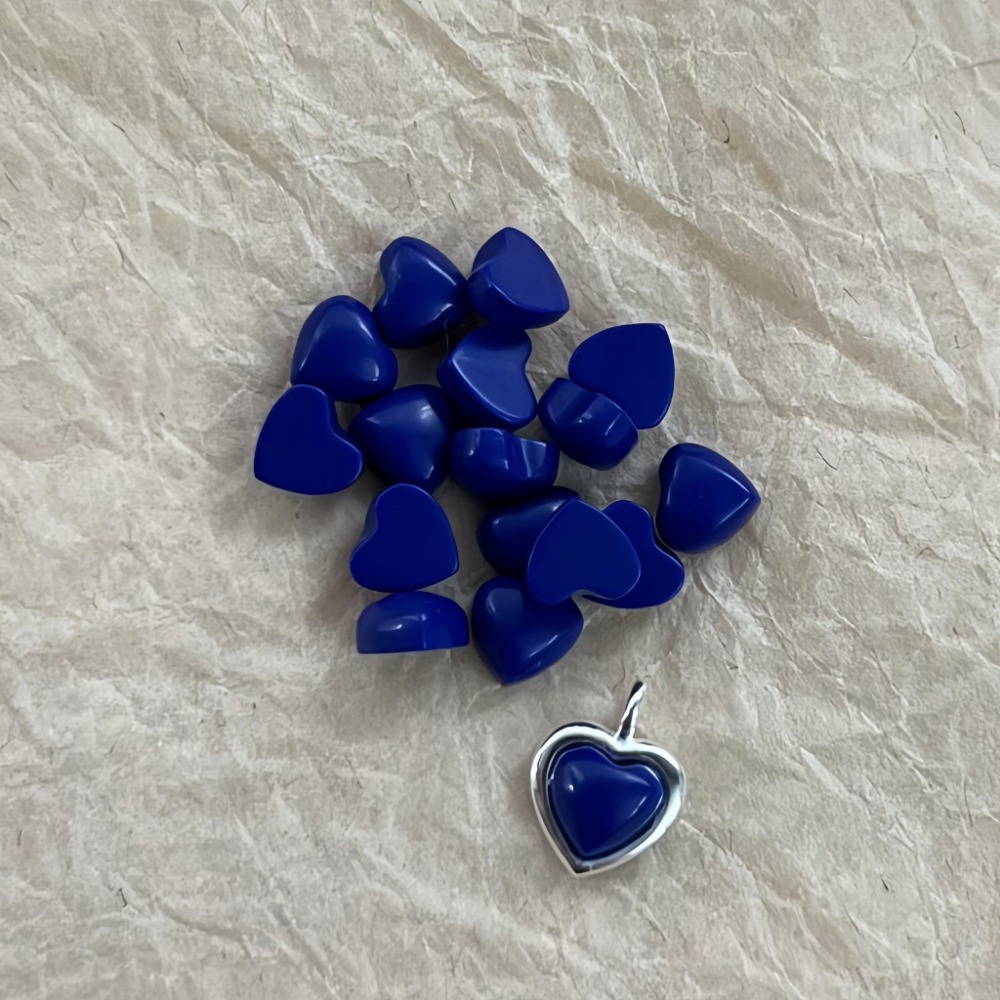 韓國天然水晶mini 愛心項鍊-細節圖4