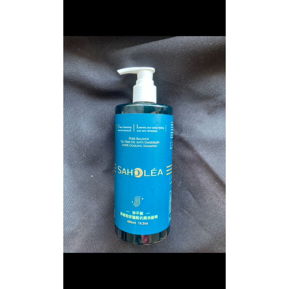 森歐黎漾 SAHOLEA 淨平衡洋甘菊控油洗髮精 茶樹控油雙效抗屑洗髮精 480ml 現貨 效期2026年-細節圖4