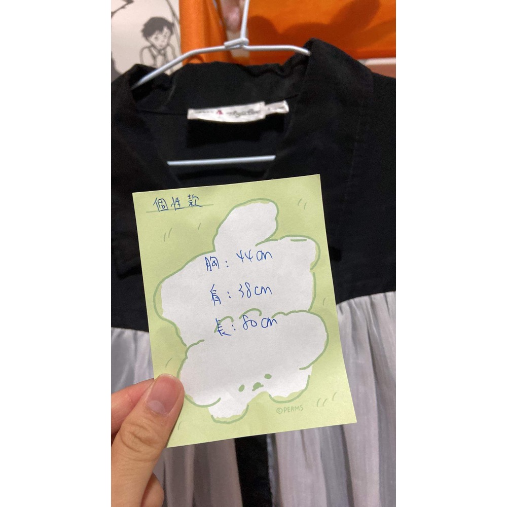 個性款衣服可當罩衫可當上衣-細節圖3