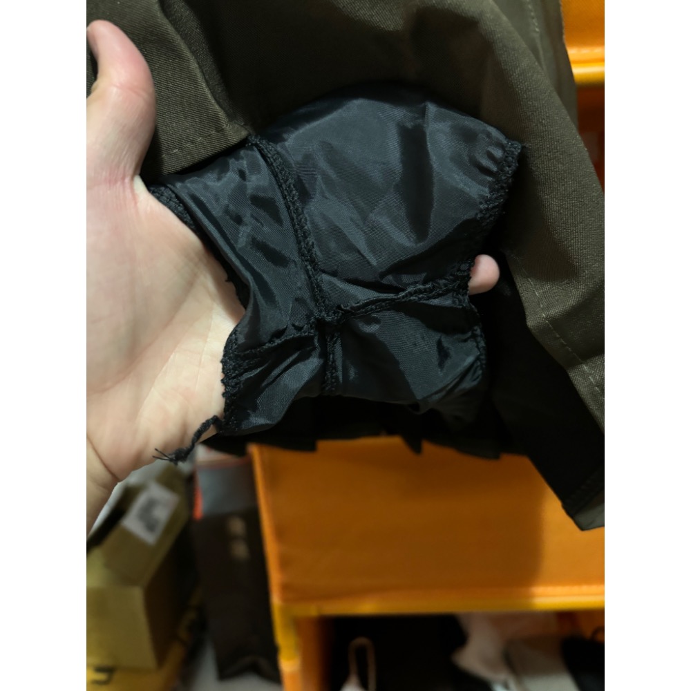 咖色百褶裙有安全褲-細節圖2