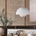 尚丞照明 LED 吊燈 台灣現貨快速出貨 香菇 白 粉 奶泥 霧面 米白 簡約 餐廳 花苞 E27 藝術 送燈泡-規格圖5