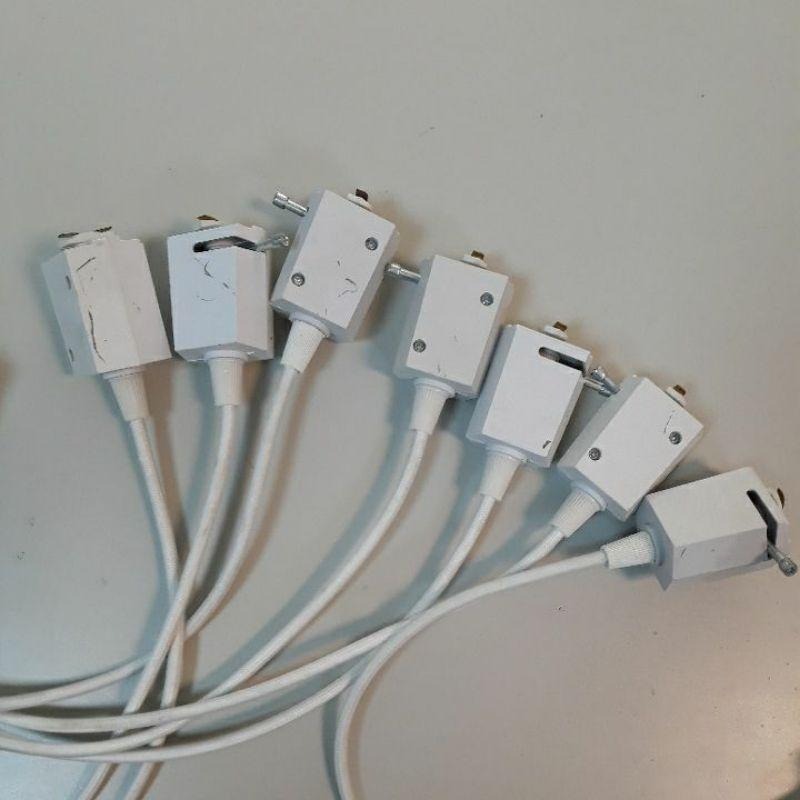 尚丞照明 LED 軌道式 吊線燈具 E27 一米 吊燈 軌道燈 軌道 黑 矽膠 復古燈頭藝術 餐吊燈 情境燈 北歐風-細節圖4