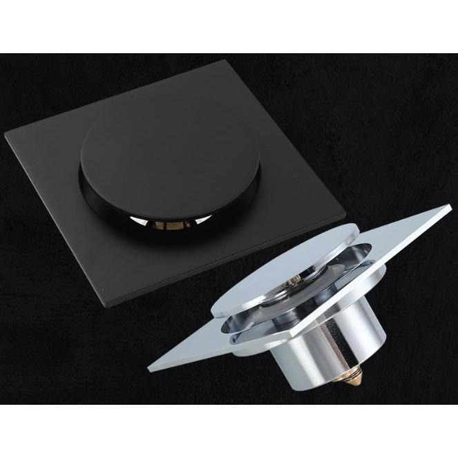 尚丞照明 全銅地漏 台灣現貨秒出 地排 防臭 方形 按壓式 防蟲 排水孔 廁所 浴室-細節圖5