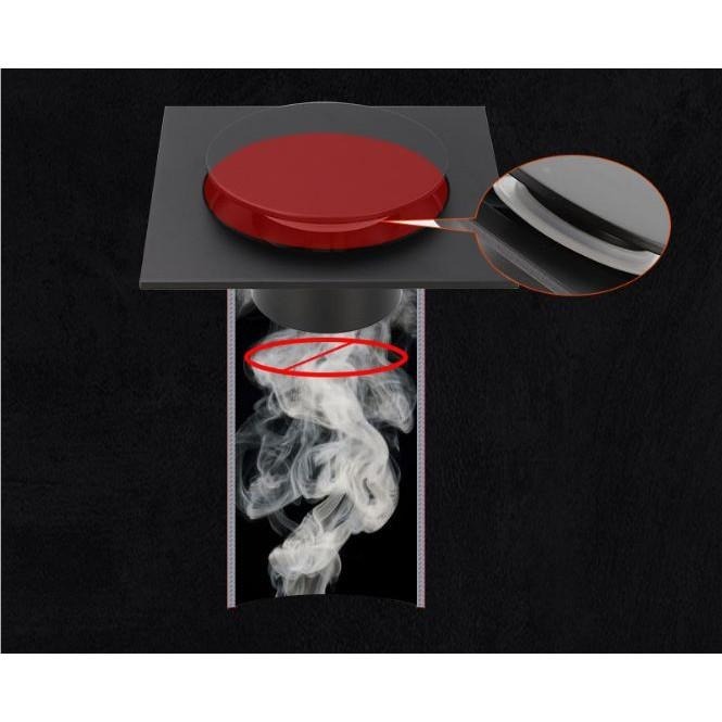 尚丞照明 全銅地漏 台灣現貨秒出 地排 防臭 方形 按壓式 防蟲 排水孔 廁所 浴室-細節圖6