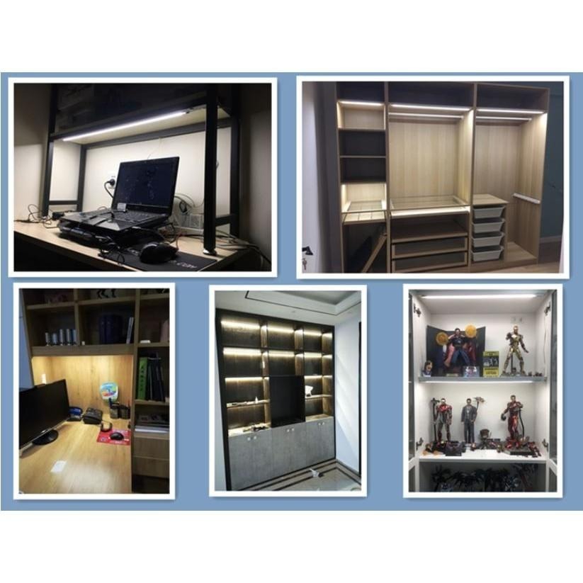 尚丞照明 LED 手掃 感應燈條 0.6米 0.8米 1米 感應 櫥櫃燈 硬條燈 衣櫃 廚房 不碰手 台灣現貨 新款上市-細節圖5