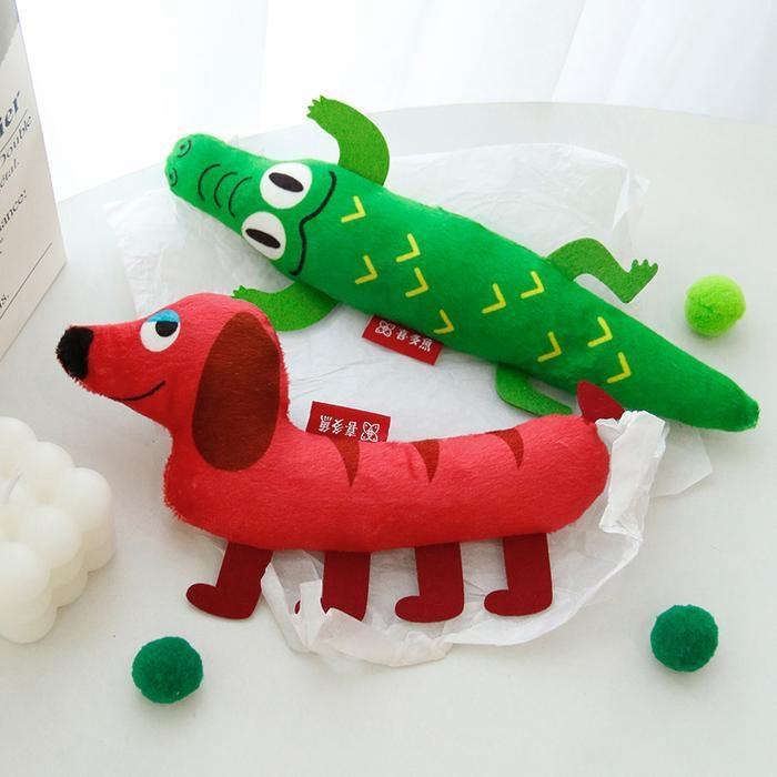 『伊果~現貨秒出』寵物玩具 自嗨 解悶 毛絨玩具 蹬蹬踹 貓薄荷 貓薄荷玩具 貓草玩具 貓草 耐抓 耐咬 磨牙 磨牙玩具-細節圖4