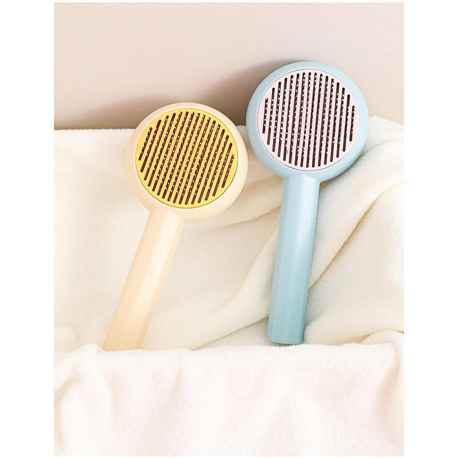 『伊果~現貨秒出』寵物梳毛 自動除毛梳 一鍵自動除毛 鋼針梳 圓頭梳 寵物梳 寵物理毛 狗梳 貓梳 寵物自動除毛 寵物自-細節圖7