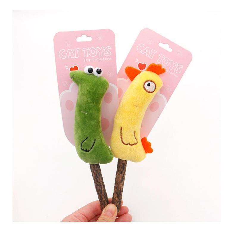 『伊果~現貨秒出』寵物玩具 寵物清潔牙齒 寵物零食 貓玩偶 貓咪玩具 貓玩具 貓抱枕 逗貓 貓咪紓壓 企鵝玩具 寵物潔牙-細節圖5