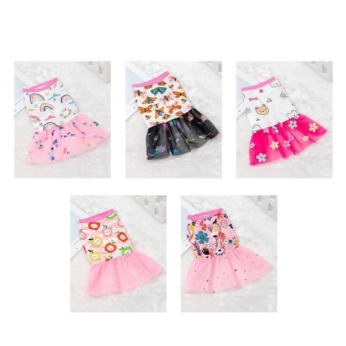 『伊果~現貨秒出』小狗洋裝 狗洋裝 寵物裙子 寵物公主裙 寵物紗裙 小狗紗裙 小狗公主裙 小貓公主裙 貓洋裝 小貓洋裝-細節圖2